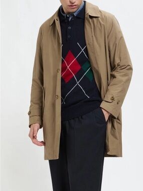 Vintage Baracuta Men’s Warner Trench Coat XL Tan